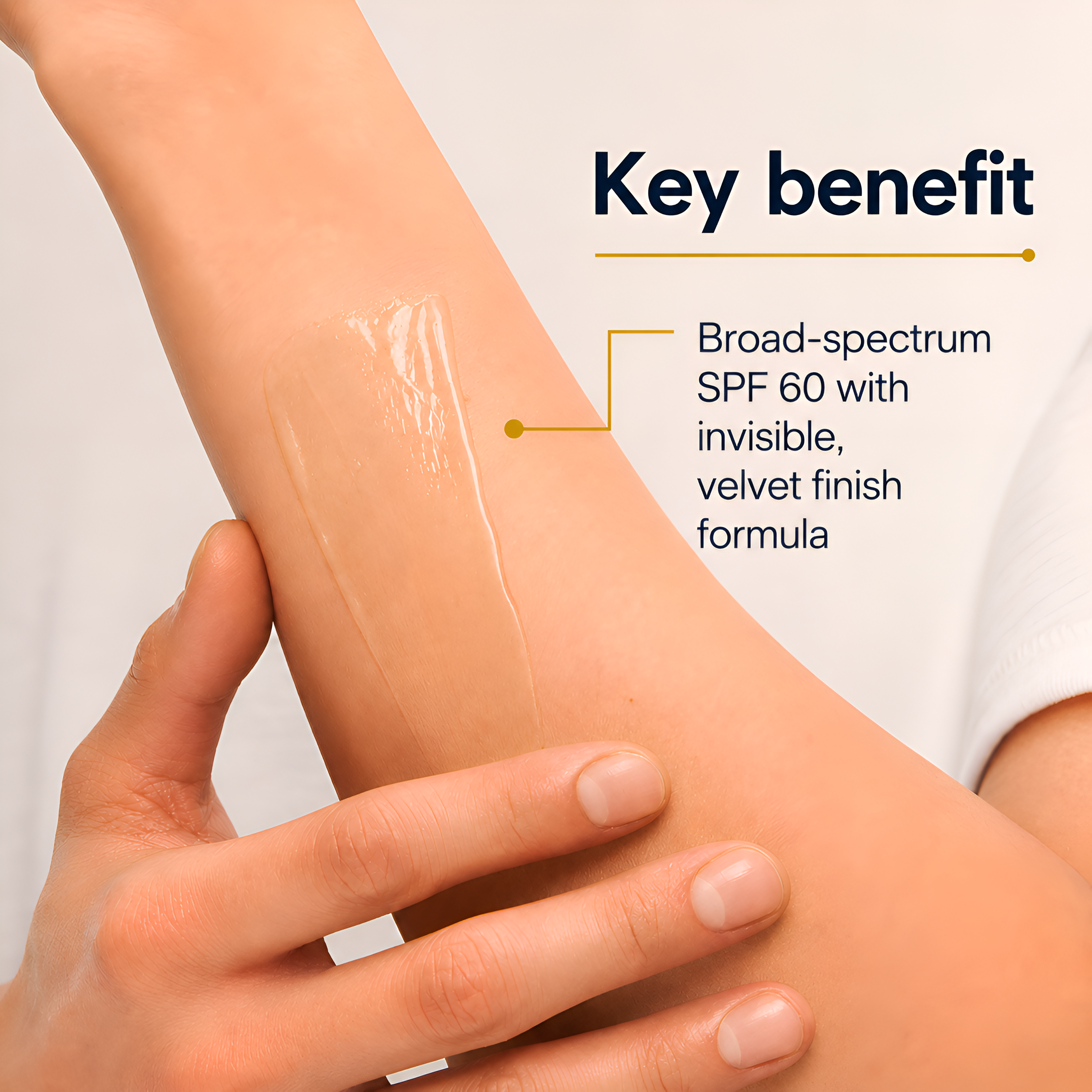 The Luxury Invisible Sunscreen – SPF 60+