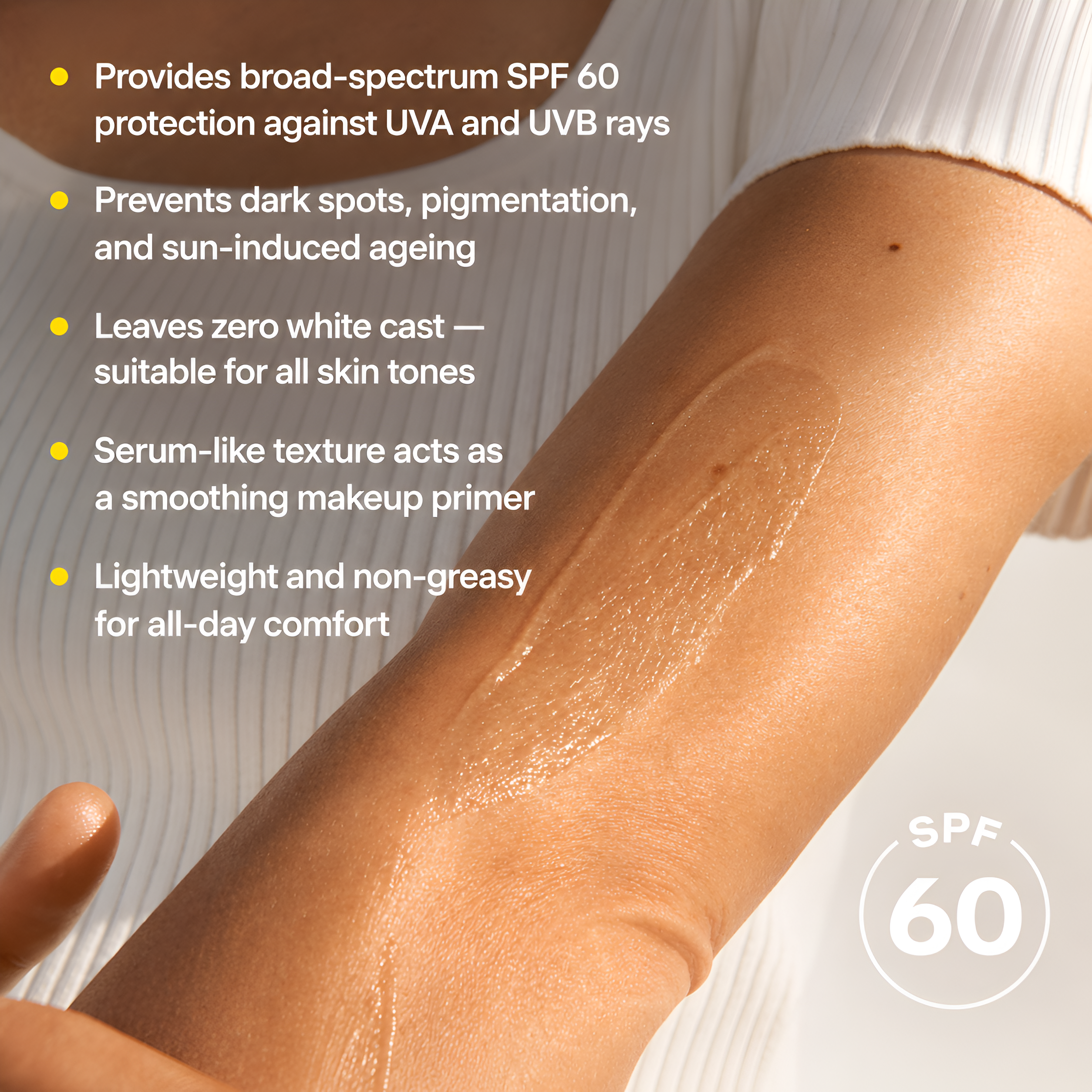 The Luxury Invisible Sunscreen – SPF 60+